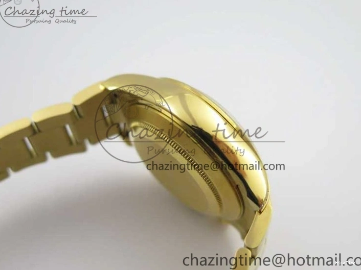 MiroTime 0306 Daytona 116589RBOW YG Rainbow Crystal BLF Best Edition Black Dial on YG Bracelet A SmoothTexture 3175